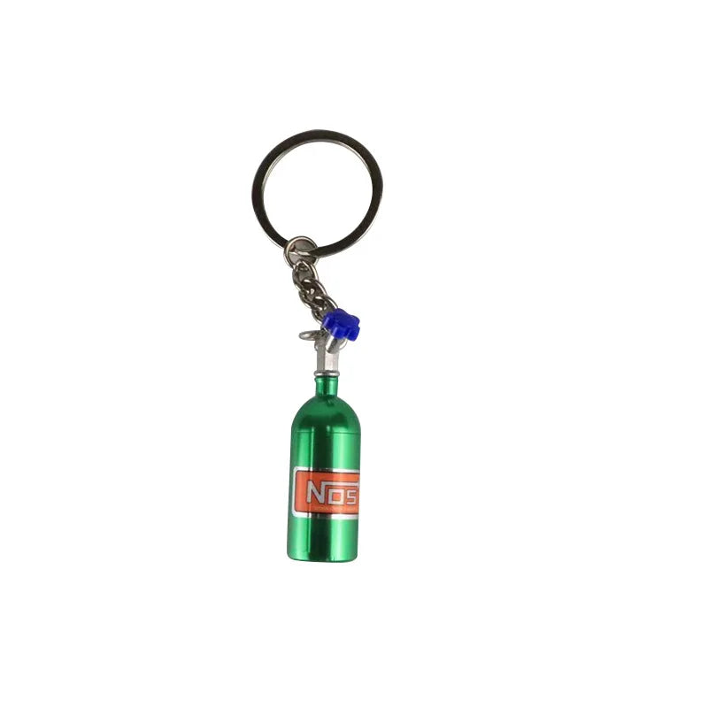 Mini NOS Nitrogen Bottle Keychains