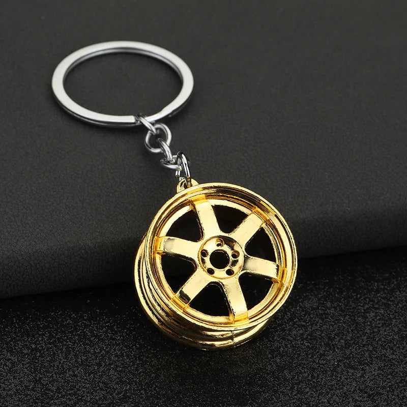 Mini Wheel Keychains