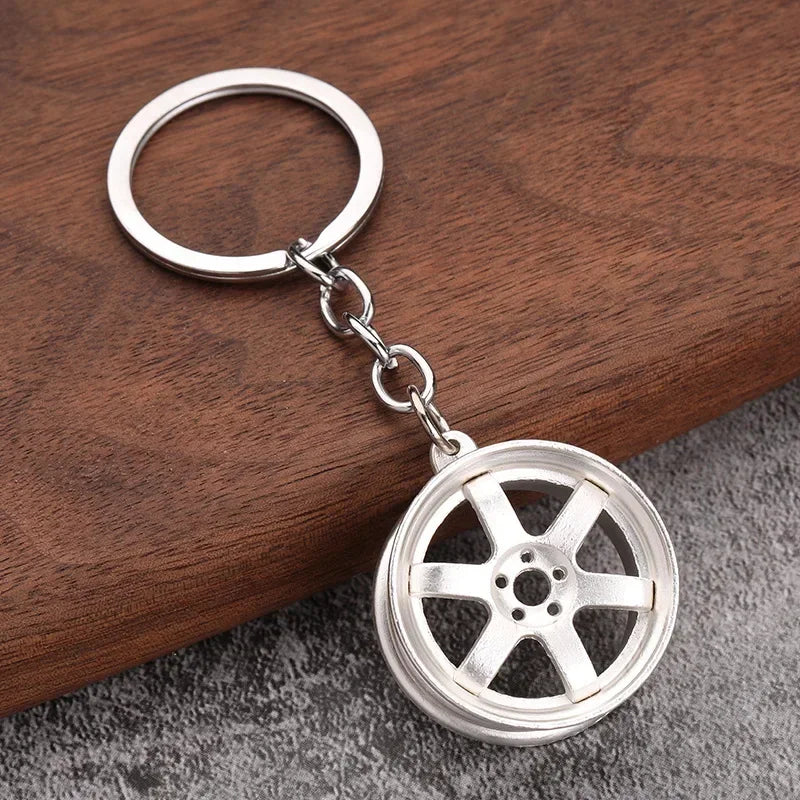 Mini Wheel Keychains
