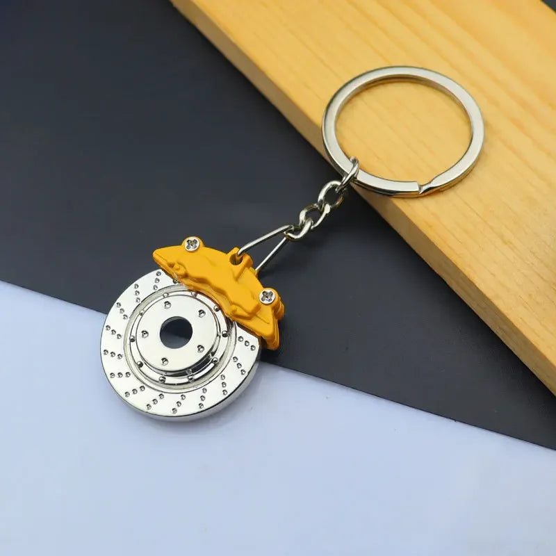 Mini Brake Rotor Keychains