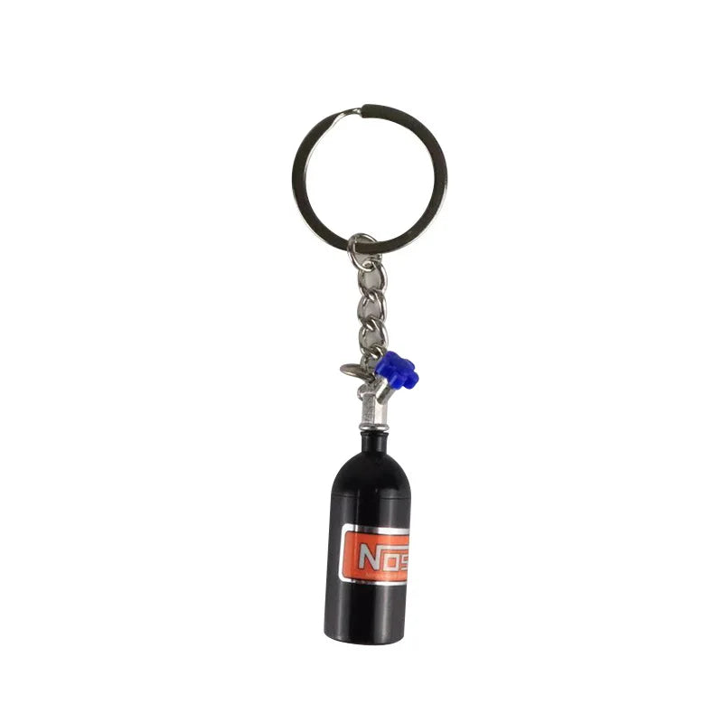 Mini NOS Nitrogen Bottle Keychains