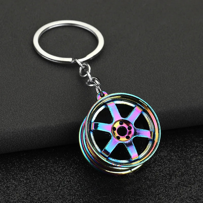 Mini Wheel Keychains